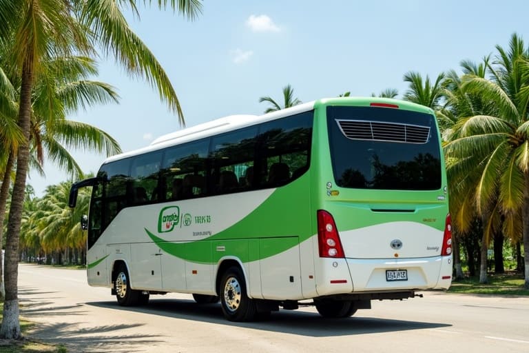 Thuê xe 29 chỗ Thaco Samco